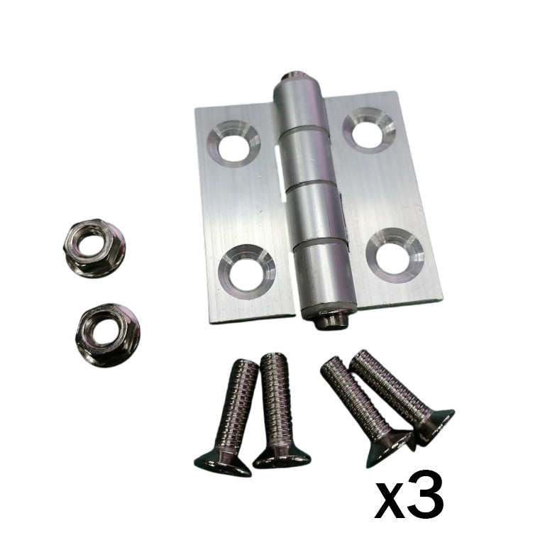 Extruded Aluminum Hood Hinge Set for AGT "K" Models and AGT YSRT14 (Not Lift-Off)