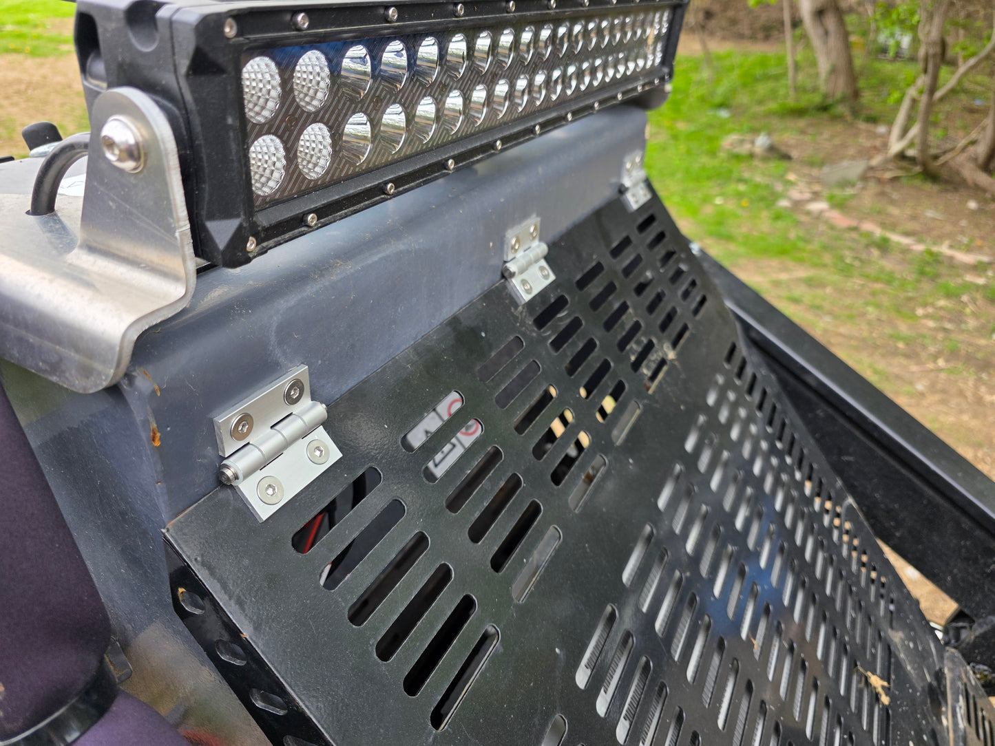 Extruded Aluminum Hood Hinge Set for AGT "K" Models and AGT YSRT14 (Not Lift-Off)